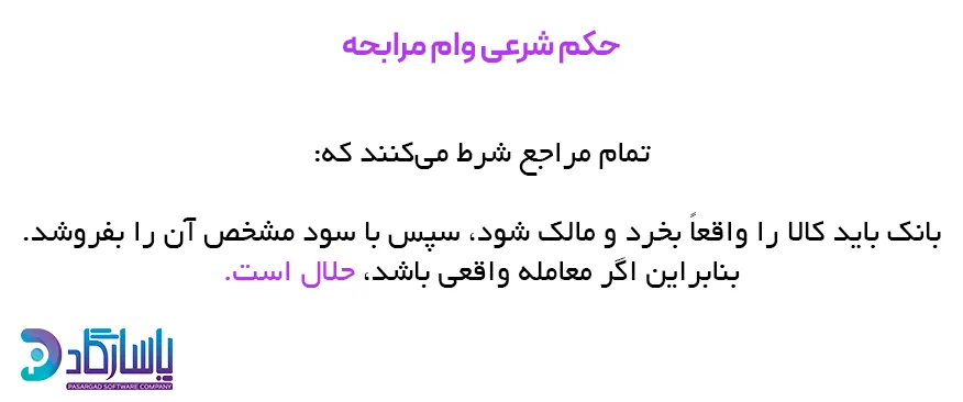 حکم شرعی وام مرابحه چیست